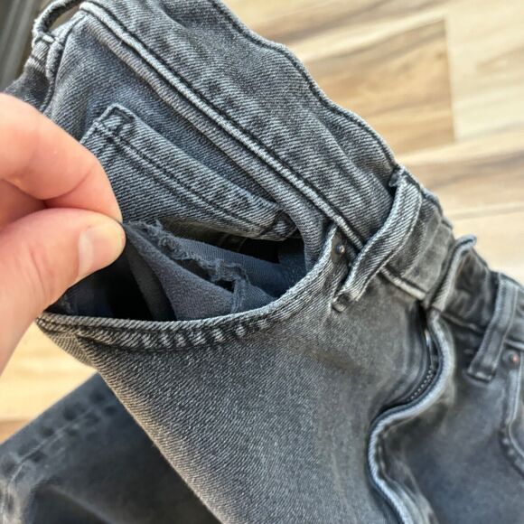 EVERLANE Jeans Mens 32 x 30 Faded Black The Slim Jean Stretch - Picture 2 of 12